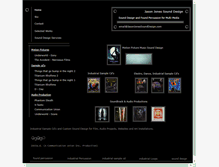 Tablet Screenshot of jasonjonessounddesign.com